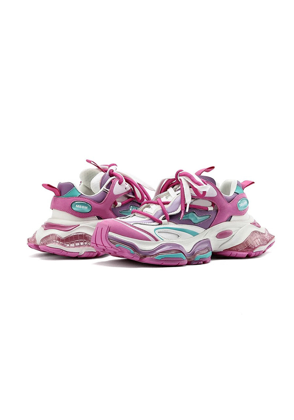 M88M丨Haoyue Retro Dad Shoes - Dusty Pink - PSYLOS 1, M88M丨Haoyue Retro Dad Shoes - Dusty Pink, Chunky Sneakers, M88M, PSYLOS 1